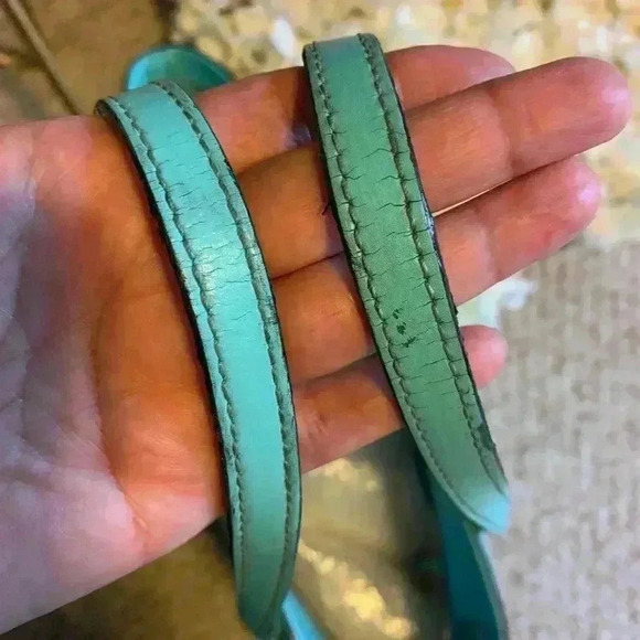 Kate Spade New York Tote Handbag Aqua Color. - Picture 10 of 16